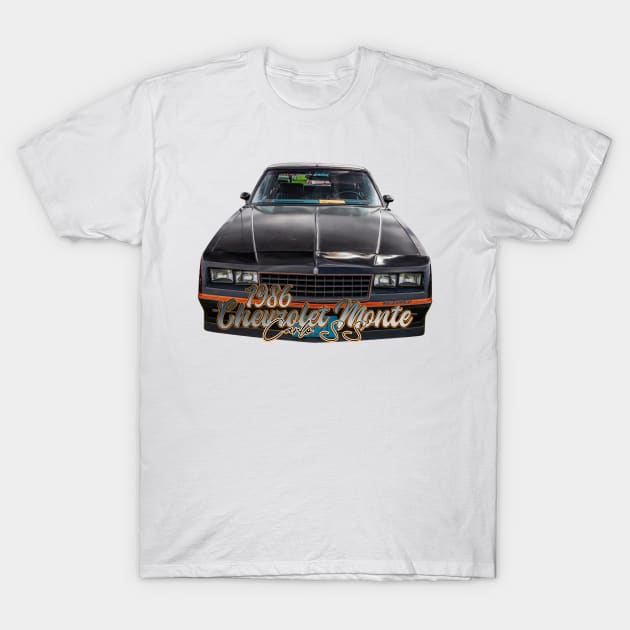 1986 Chevrolet Monte Carlo SS T-Shirt by Gestalt Imagery